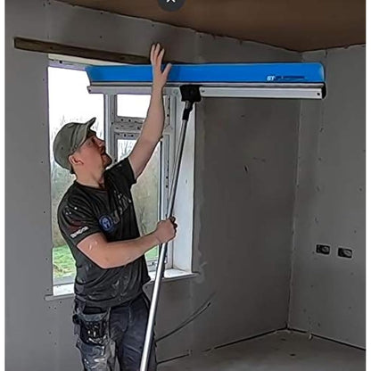 OX Speedskim Plaster Skimming Finishing Rule - SF 900mm I Stainless Steel Flex Blade & Extruded Aluminium Handle
