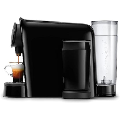 L'OR BARISTA Original Latte Coffee Capsule Machine & Milk Frother by Philips, for Double or Single Capsule, Black (LM8014/60)
