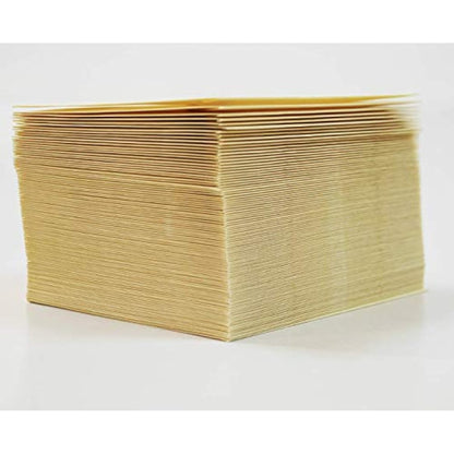 Craft UK W102 6 x 6 Inch Ivory Hammered Card and Envelope Pack of 50