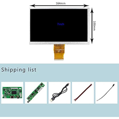 VSDISPLAY 7 inch TB070-I5024H45C-02 1024x600 IPS LCD Screen 50 pin and Controller Board