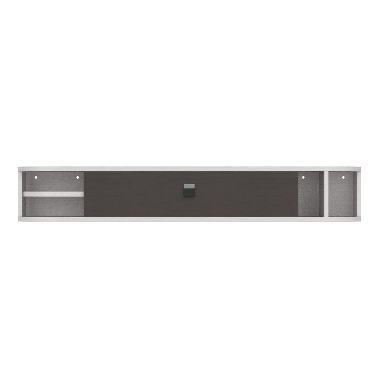 Pmnianhua Floating TV Shelves, Floating TV Unit Wall Mounted Under TV Stand Floating TV Console Entertainment Shelf Wall TV Cabinet