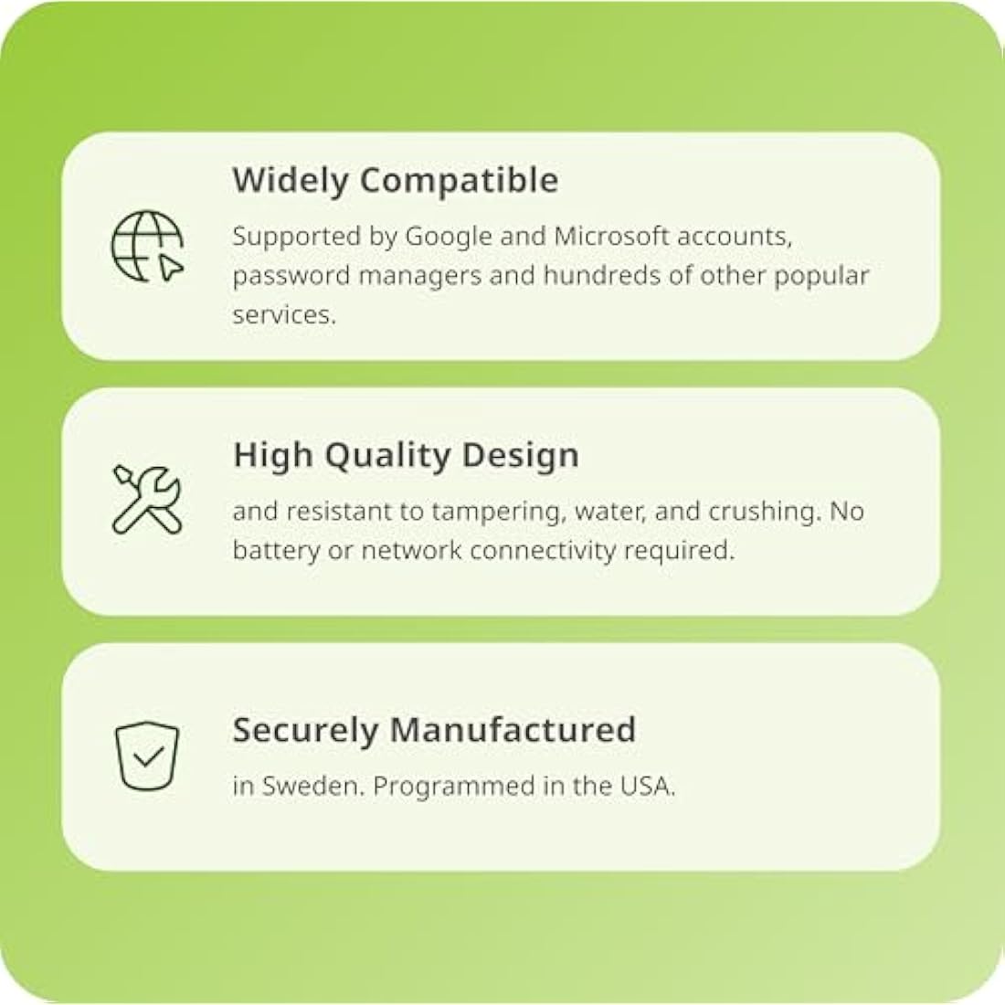 Yubico - YubiKey 5C NFC - Two-factor authentication (2FA) security key, connect via USB-C or NFC, FIDO certified - Protect your online accounts