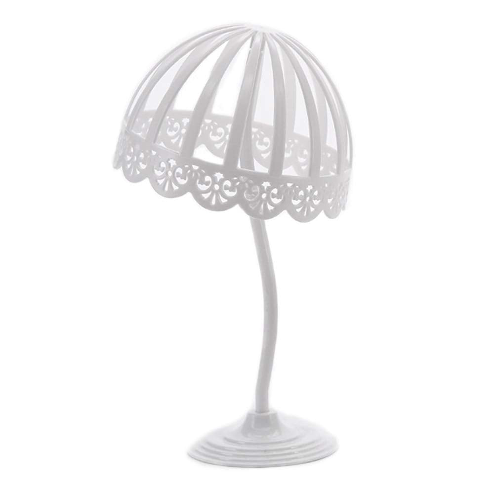 POFET 2 pcs Plastic Baby Hat Cap Storage Display Holder Hair Wigs Rack Shelf Stand