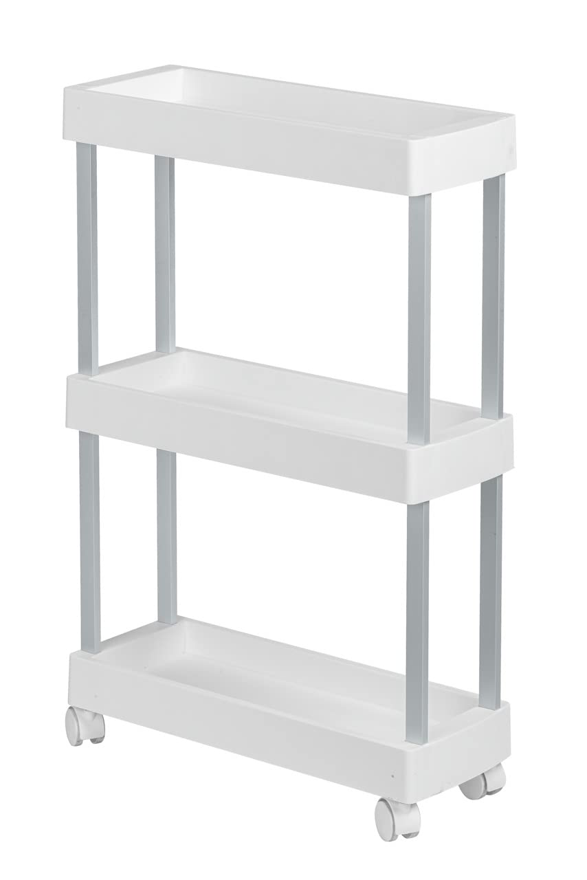 WENKO Mino Household and Bathroom Trolley