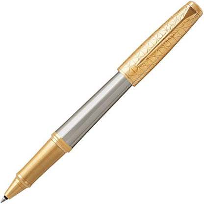 Parker Urban Rollerball Pen, Premium Aureate Powder with Fine Point Black, 1931574