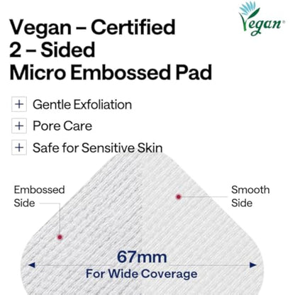 MEDIHEAL Phyto Enzyme Peeling Pad - Vegan Face Resurfacing Gauze Pads with LHA & Papaya Enzym - Pore Tightening Pads to Control Sebum - Exfoliating Pads for Dead Skin Cells, 90 Pads