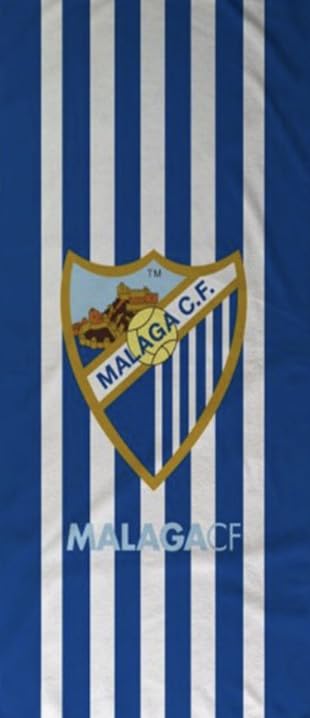 JYC CREATIVE - Highly Absorbent Beach, Pool & Gym Towel (75x150 cm - Quick-Dry Microfiber, for Málaga CF Fans)