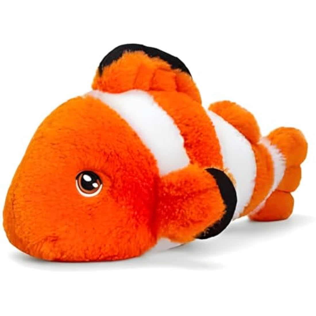 Deluxe Paws Plush Cuddly Soft Eco Toys 100% Recycled (Clown Fish)