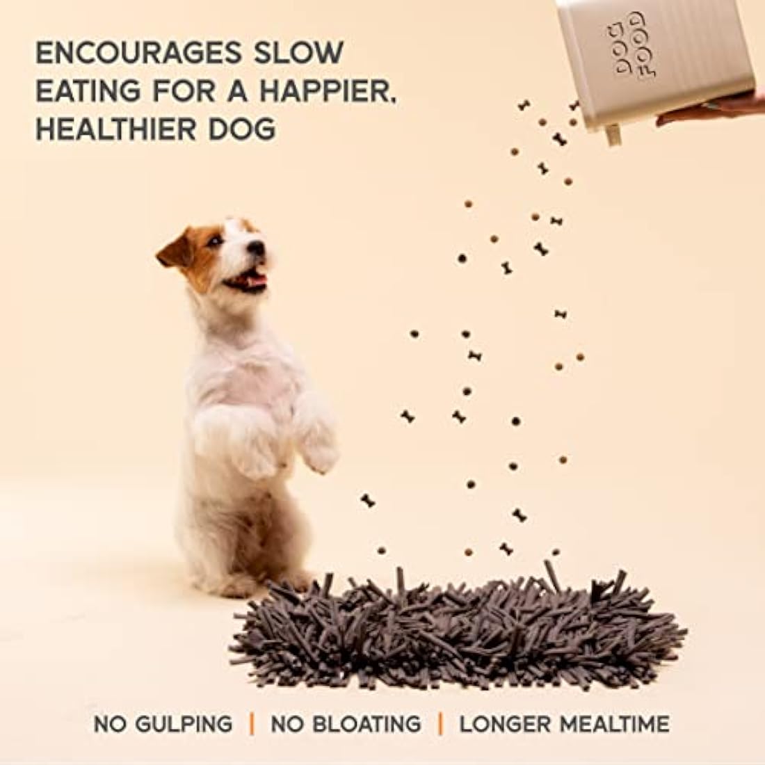 PAW 5 Snuffle Mat for Dogs. Dog Mat (30 x 45cm) Dogs Toys for Boredom - Reduces Anxiety & Improves Dog Health. Dog Enrichment Toy for Smell Training & Slow Eating