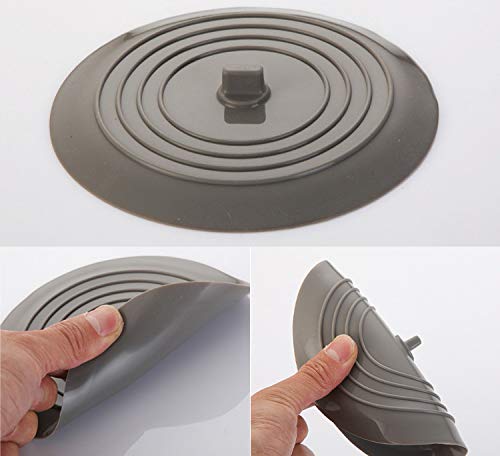 1 pack Silicone Tub Stopper,Drain Stopper Universal Sink Plug,Drain Plug for Kitchens, Bathrooms and Laundries, Sink Bathtub Drain Cover(15.3cm/6inch)