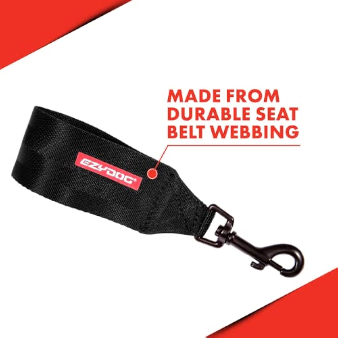 EZYDOG Dog Seat Belt | Car Restraint Harness, Safety Seat Belt for Trips, UK Universal, Rule 57 Compliant