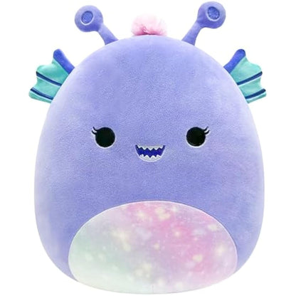 Squishmallows Orginal 12-Inch Roboyo the Purple Water Alien Medium-Sized Plush