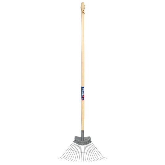 Spear & Jackson 3872HD Neverbend Professional Heavy Duty 48" Flexo Lawn Rake, Grey