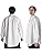 Hemad.de Medieval Pirate Shirt Lace Up Pure Cotton White