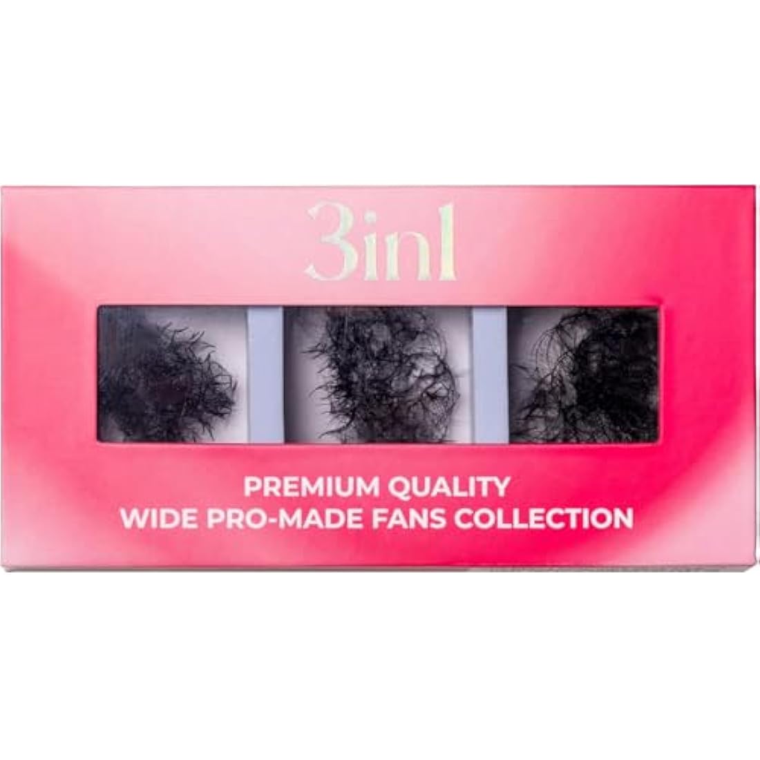 LLBA Promade Mix Fans | Handmade Volume Eyelashes | Multi Selections From 5D To 12D | C CC D Curl | Thickness 0.03~0.1 mm | 9-18mm Length | Long Lasting | Easy Application (8D-0.05 C, 9-10-11mm)