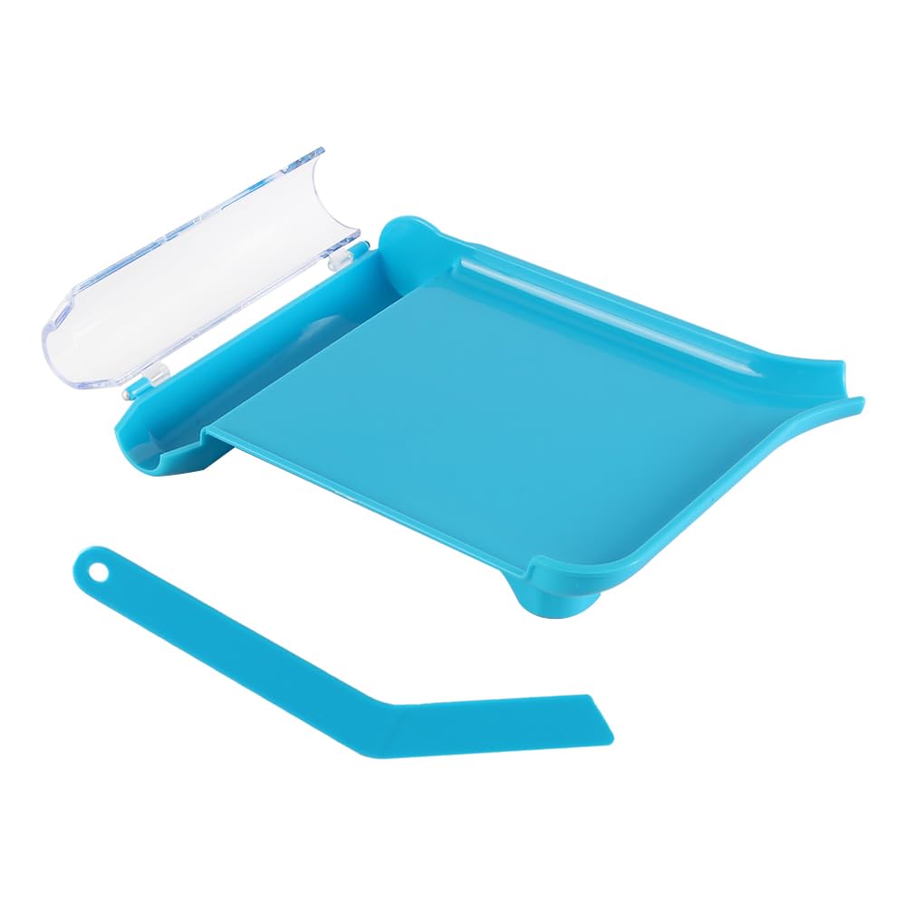 VOANZO Right-Hand Pill Counting Tray with Shovel Dispensing Tray Set A Good Helper for efficient Dispensing (Sky Blue)