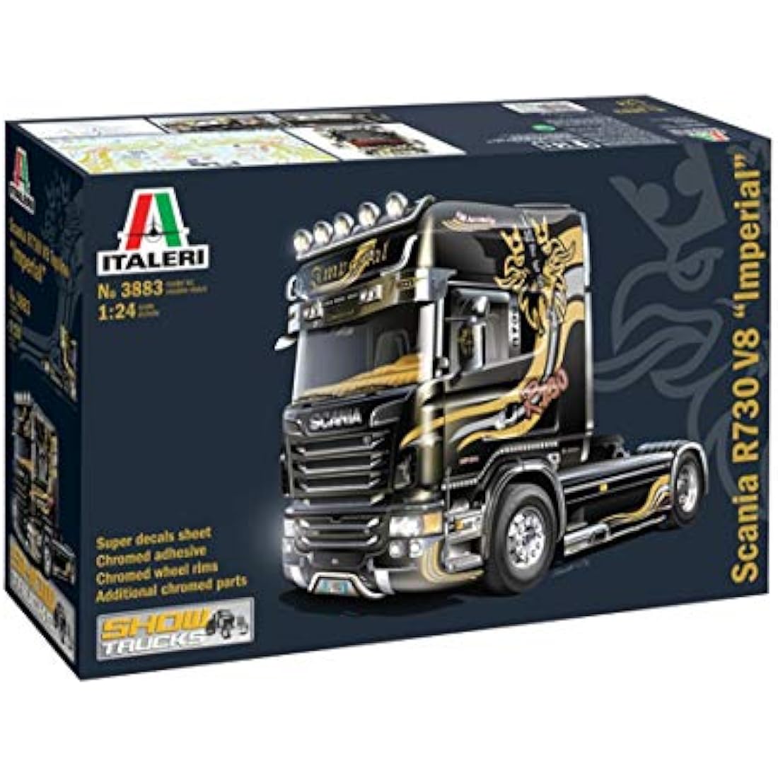 Italeri ITA3883 Plastic Model kit, Various, 553883