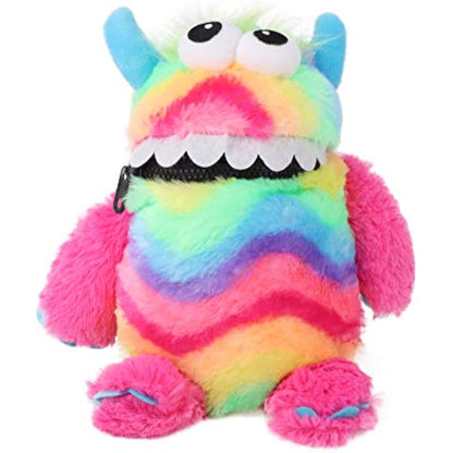 Toyland® 9" (23cm) Rainbow Colour Worry Monster Plush Soft Toy - Loves Eating Your Worries