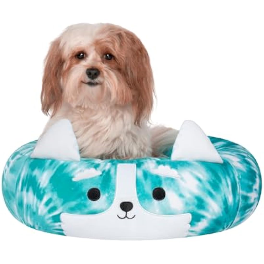 Squishmallows Original 20-Inch Halver The Corgi Pet Bed - Small Ultrasoft Official Plush Pet Bed
