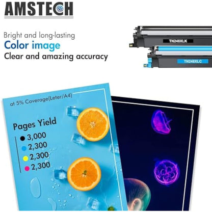 TN248XL TN248 TN-248XL MFC-L3760CDW Toner: Cartridge Compatible with Brother TN-248 DCP-L3560CDW MFC-L3740CDWE HL-L3220CWE MFC-L3740CDW HL-L8240CDW DCP-L3520CDWE HL-L3240CDW MFC-L8390CDW