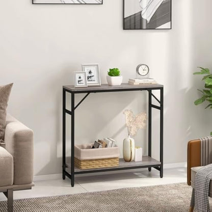 Livofloral Entryway Table, Narrow Sofa & Console Tables, Behind Couch Table for Hallway Bedroom Living Room Foyer Office