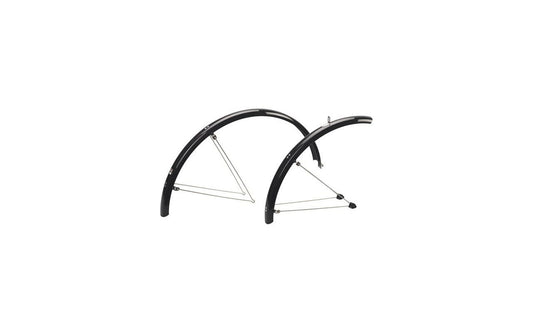 SKS Unisex Chromoplastics Set Mudguard, Black, 55mm 26 UK