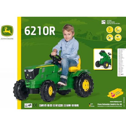 Rolly 60/106/6 John Deere Tractor, Green, 106 x 53 x 60 cm