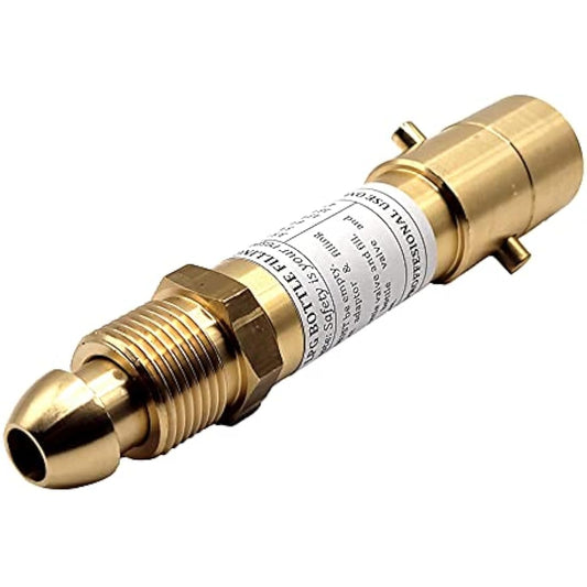 LPG GPL UK Bayonet Propane Gas Bottle Tank Filler Adapter Swivel