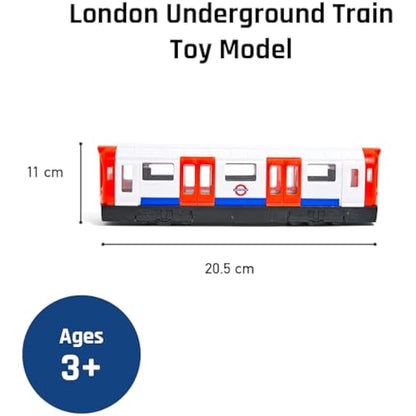 Officially Licensed London Underground Train Toy Model - Realistic Plastic Model for Kids and Collectors - Transport for London