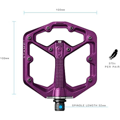 Crankbrothers Stamp Flat BMX/MTB Bike Pedal Platform Pedal Minimal Profile Adjustable Grip