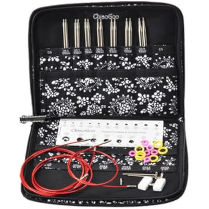 ChiaoGoo Twist Lace Inter. Needle Set 13cm 2.75-10.00mm -1pc