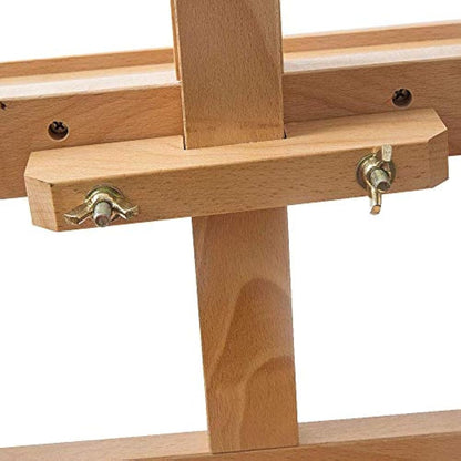 Mont Marte Signature Box Floor Easel, Beech Wood (Holds Canvases up to 35in in Height)