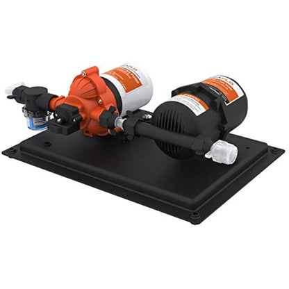 LIGHTEU®, DC 12V 11.3LPM 33 Series Water Pressure System, 45PSI Pump and 0.75L Tank