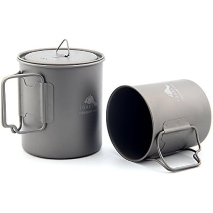 TOAKS Ultralight Titanium Cup Portable Titanium Water Mug