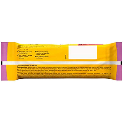 Pedigree Jumbone - Medium Adult Dog Treats with Beef and Poultry Flavour, 24 Chews 180 g