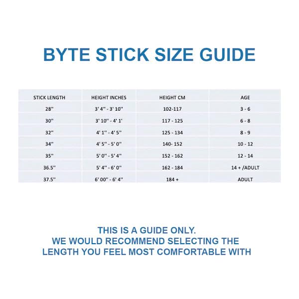BYTE TX2 HOCKEY STICK BLUE/TEAL (37.5'' LIGHT)