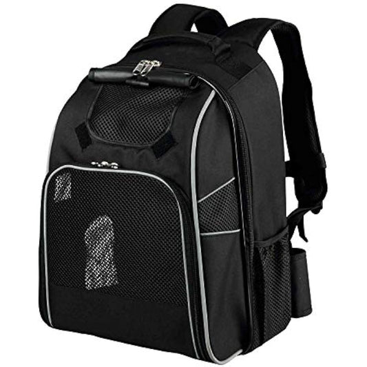 TRIXIE William Dog Backpack, Black, 33 x 23 x 43 cm