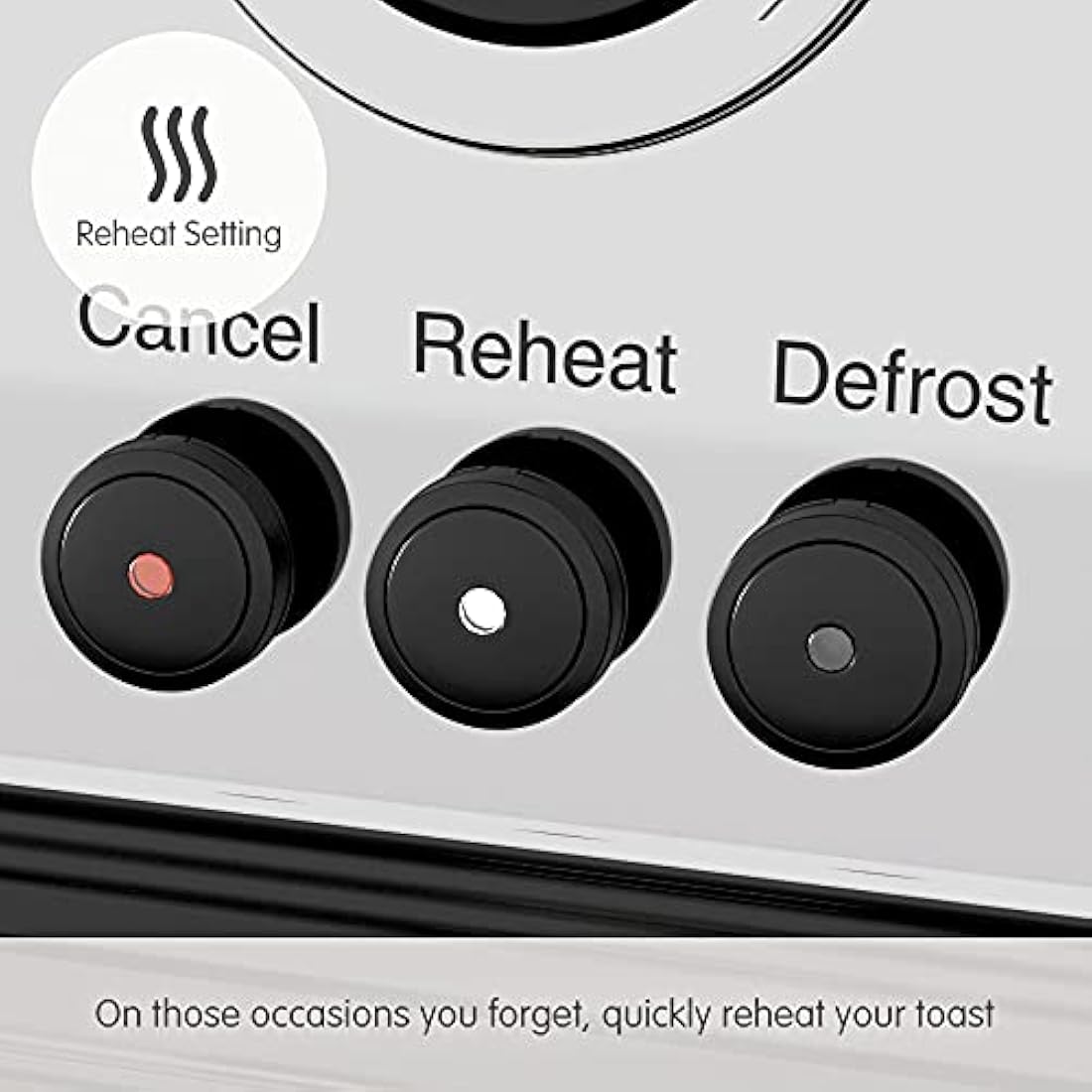Morphy Richards Venture Cream 4 Slice Toaster - Defrost Setting - High Lift Feature - 240132