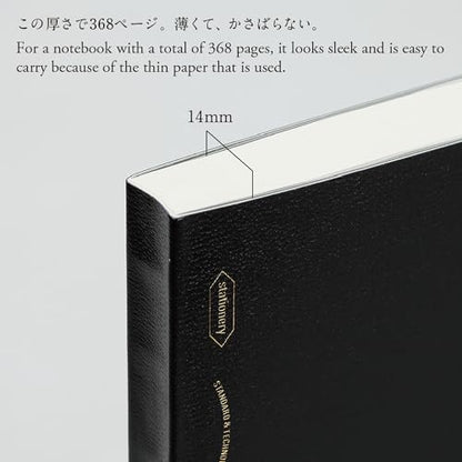 Stálogy Editor's Series 365 Days notebook A6 black