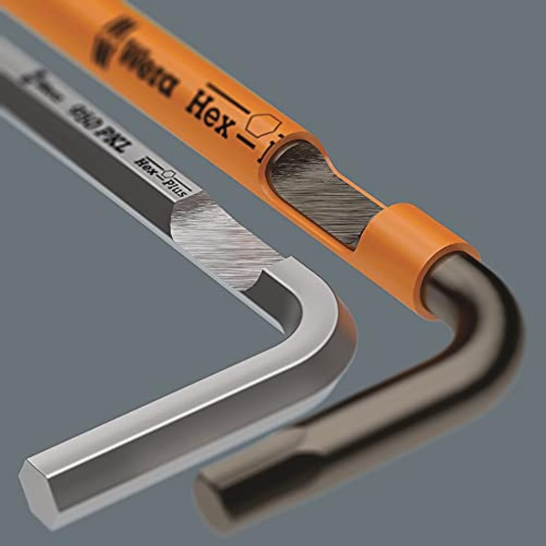 Wera 05022640001 950/9 Hex-Plus Multicolour Imperial 2, 9-teilig