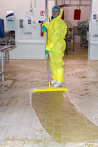 Vikan 71606 Ultra Hygiene Squeegee, Yellow, 600mm Length, 80mm Width, 95mm Height