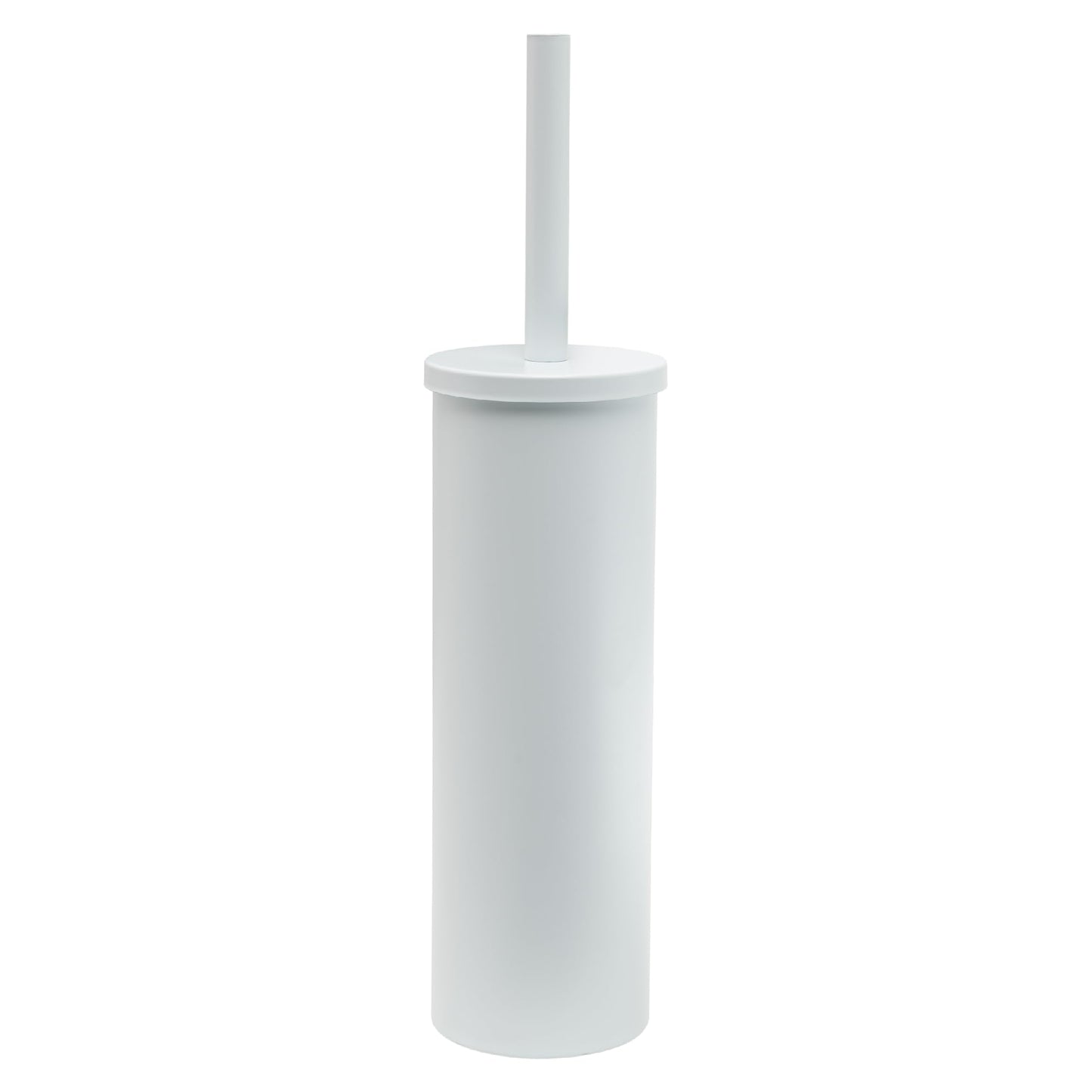 Gedy Tonga Brush, Stainless Steel chromall, Matte White, 9,1x9,1x37,7cm