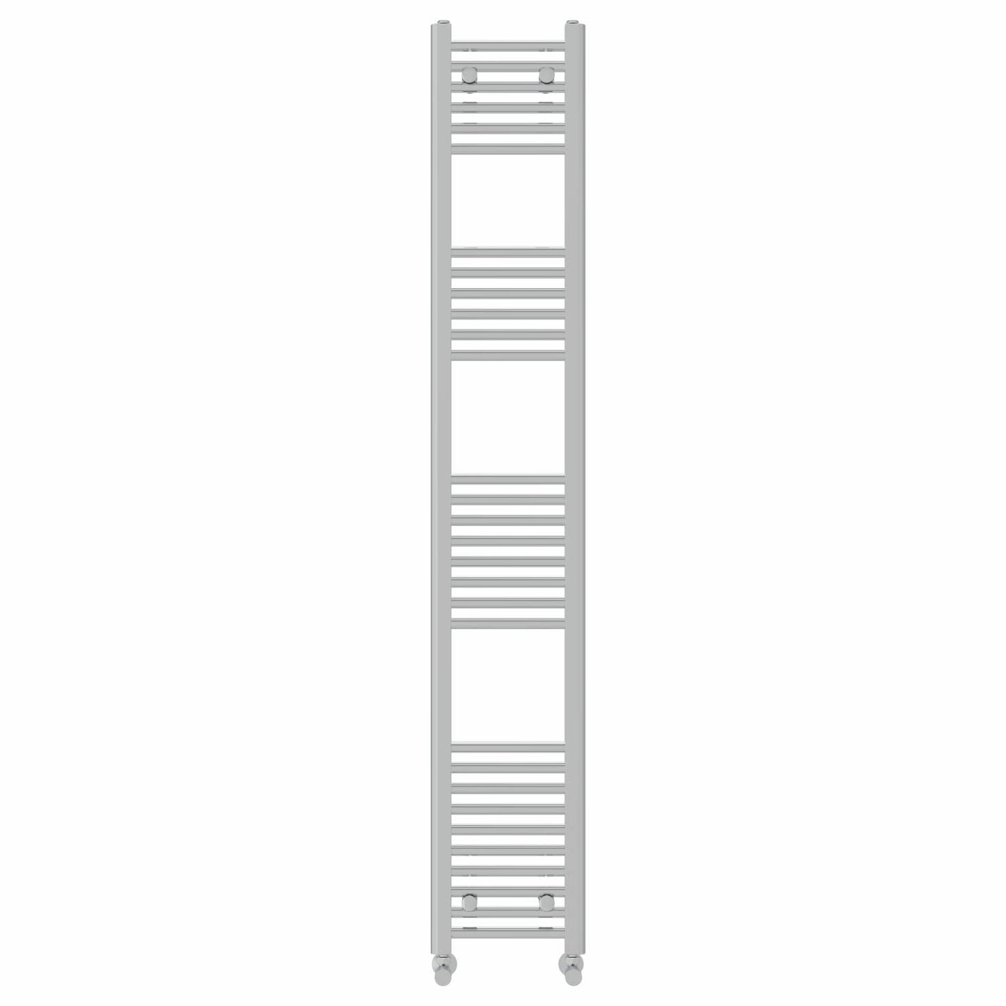 NRG Chrome Straight Central Heating Towel Rail, Heated Radiator 1800×300mm