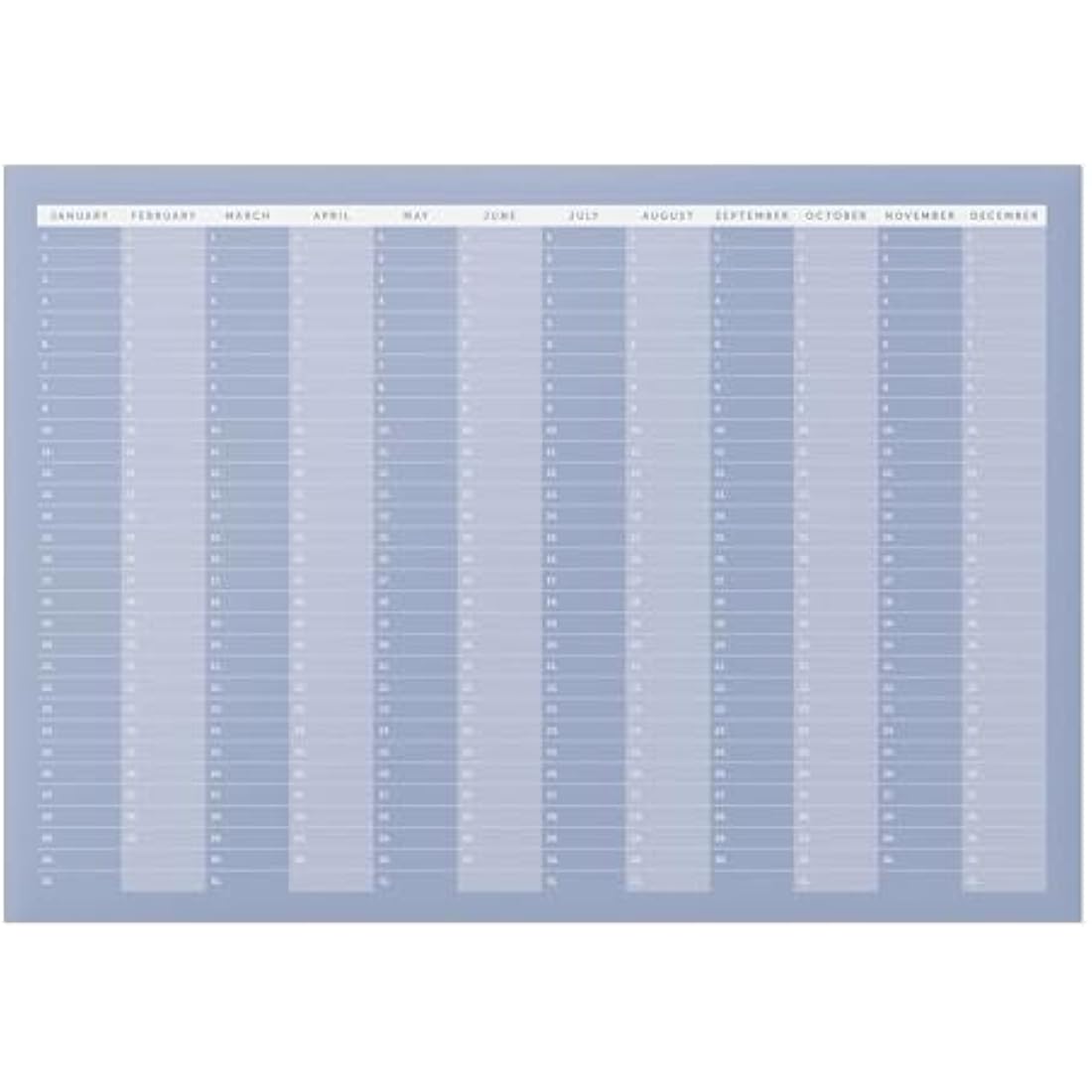 Busy B A3 Desk Pad in Floral with 36 Tear-off Sheets, Reminders, Notes and Handy Year Planner