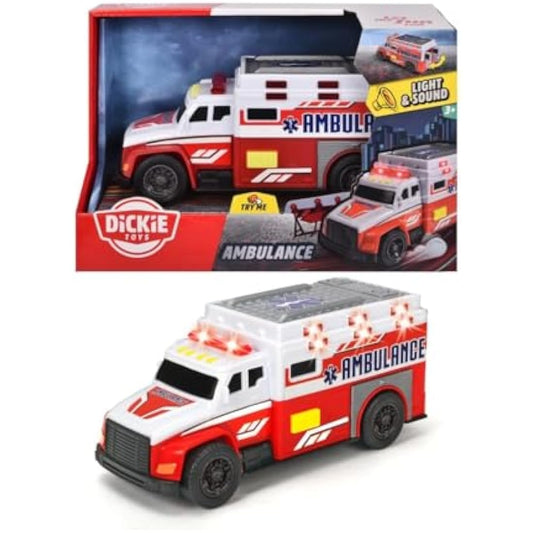 Majorette 203302013 Ambulance 15 cm, One Size