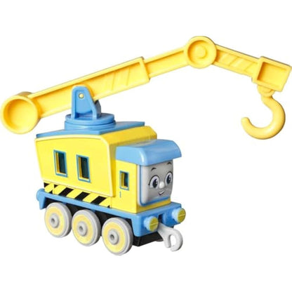 Thomas & Friends Carly the Crane Vehicle die-cast push-along toy rail vehicle for preschool kids ages 3 years and older, HDY61