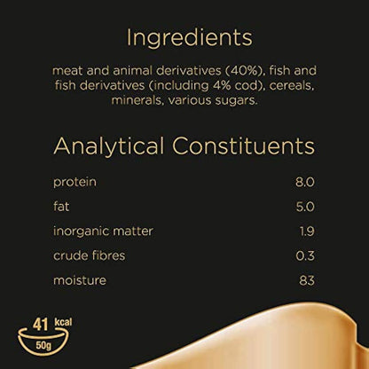 SHEBA Fresh Choice Cat Pouches Fish Collection in Gravy 45x50g