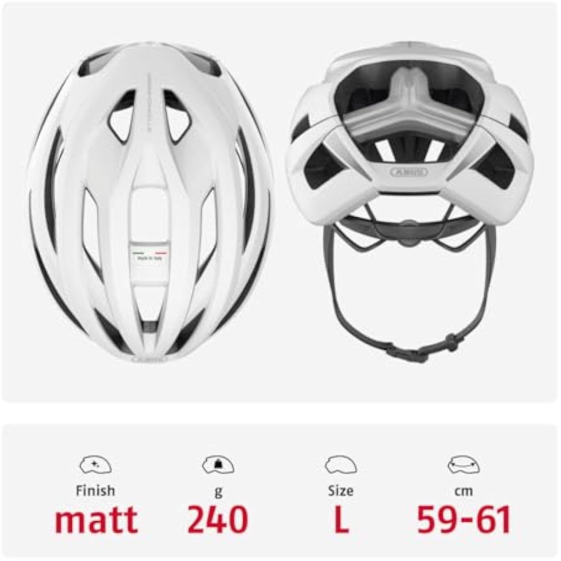 ABUS StormChaser ACE Racing Bicycle Helmet - Lightweight Road Bike Helmet for Bike Racing
