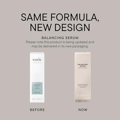 BABOR SKINOVAGE Balancing Serum for combination skin, Anti aging moisturizer, For a matte complexion and refined pores, 30 ml