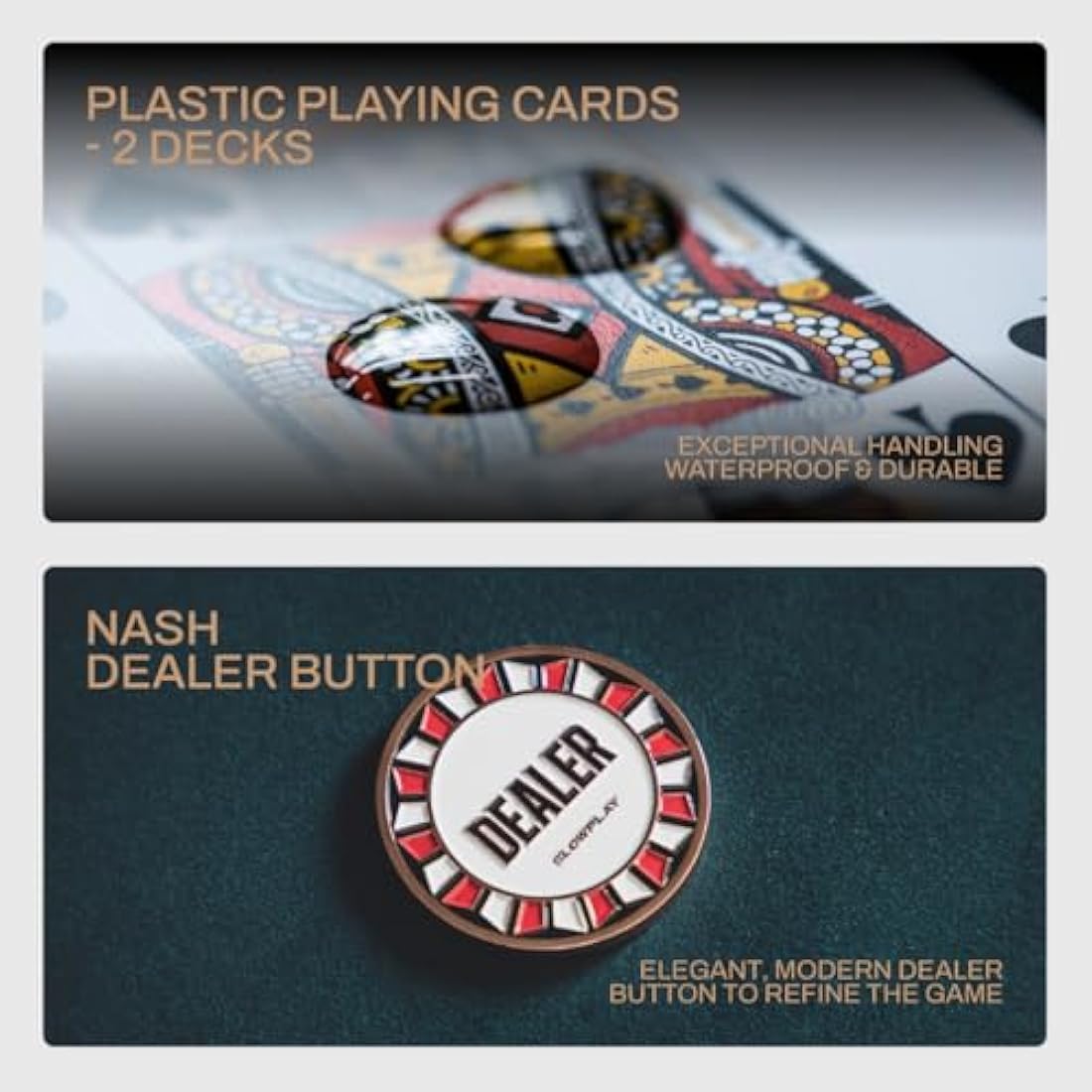 SLOWPLAY ACES Poker Set (300 pcs Numbered)